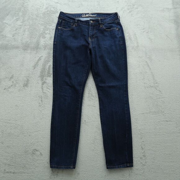 Old Navy Jeans Womens Size 6 Short Blue Mid-Rise Sweetheart Skinny 27.5" Inseam - Picture 1 of 13
